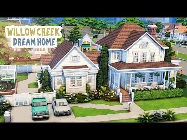 Willow Creek Dream Home  || The Sims 4: Speed Build