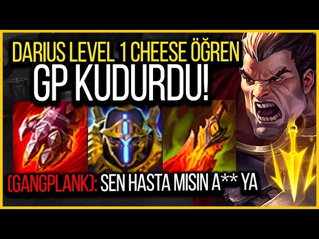 🩸 LEVEL 1 DARİUS RAKİP ORMANA CHEESE TAKTİĞİ 🩸