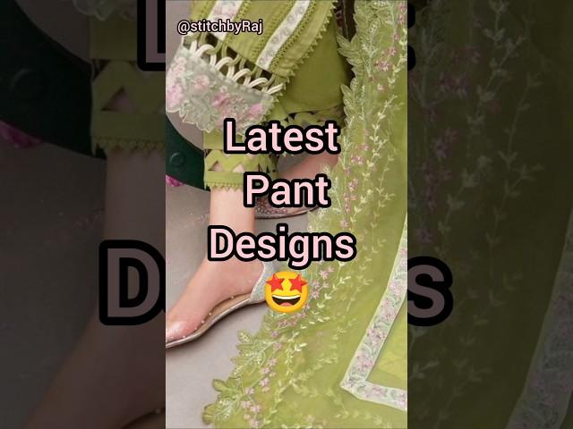 Latest Pant Designs  #pants #fashion #design #pinterest