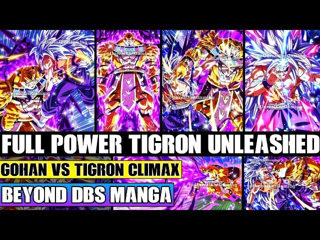 Beyond Dragon Ball Super Full Power God Of Destruction Tigron Vs Ultimate Beast Gohan Climax!