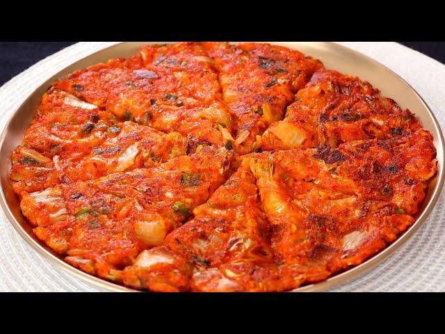 Kimchi Pancake (Kimchijeon: 김치전)