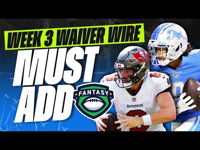 Week 3 Must Add Waiver Wire Players To Target - 2023 Fantasy Football Advice