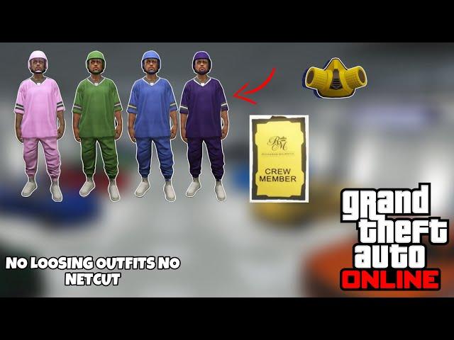 HOW TO GET COLORED RACING JERSEY, YELLOW REBREATHER, & COP TAG (NO NETCUT NO TRANSFER) GTA V ONLINE