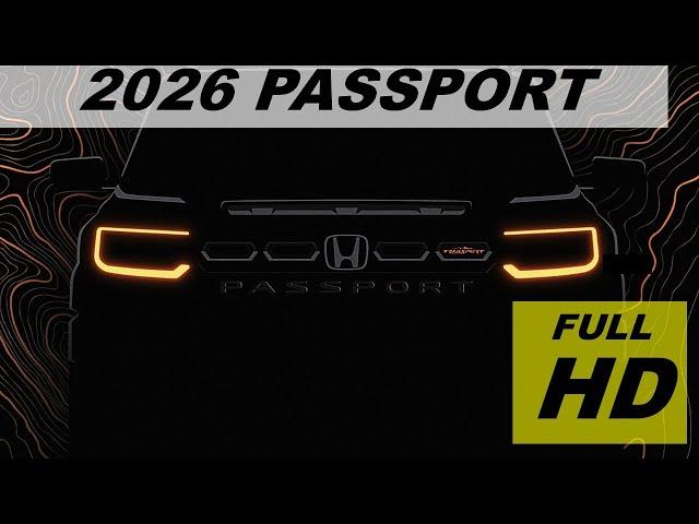 The 2026 Honda Passport Ultimate Trailsport SUV