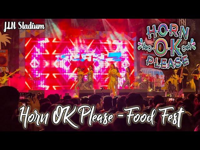 HORN OK PLEASE!! Biggest Food Festival VLOG | November 2022 - Delhi | #hornokplease