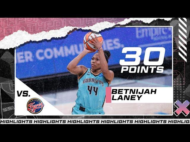 BETNIJAH LANEY GOES OFF!! vs INDIANA FEVER - HIGHLIGHTS | WNBA 2021