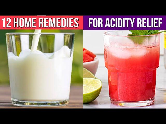 12 Home Remedies for ACIDITY & HEART BURN | DO’s & DON’Ts | FOODS TO AVOID FOR ACID REFLUX