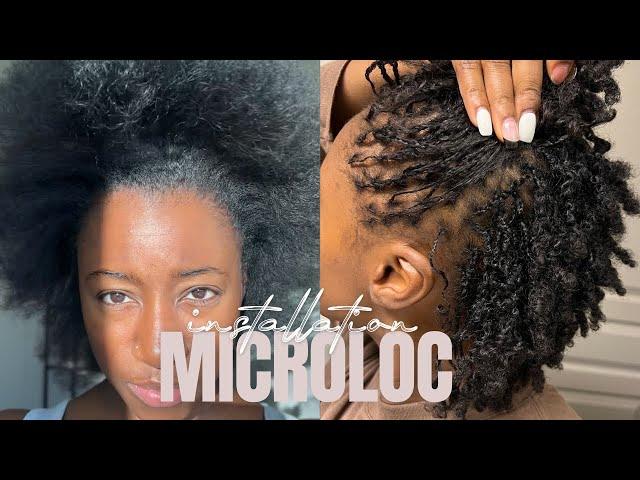 DIY Microlocs | Installation (Braided Root & Twisted Ends)  | ADIRA KALON