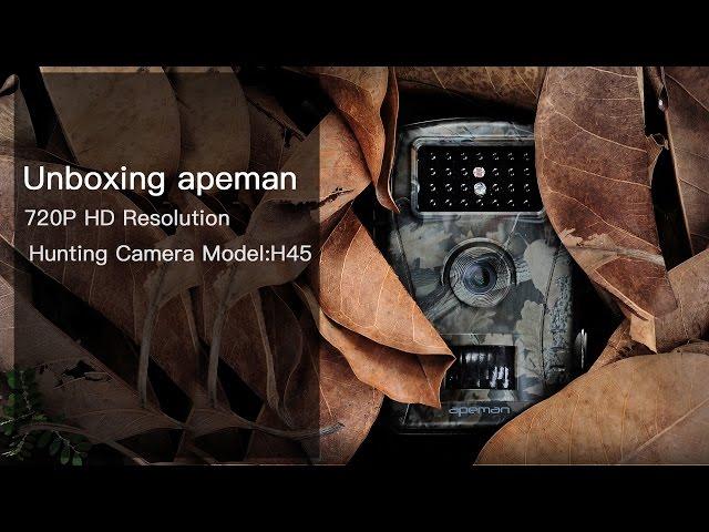 Unboxing Apeman Hunting Camera H45