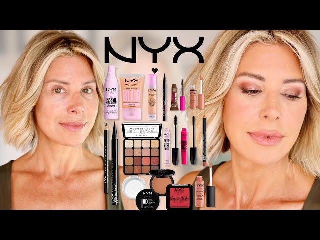 Full Face Makeup Tutorial with NYX Products | All Products Under $20 | Dominique Sachse