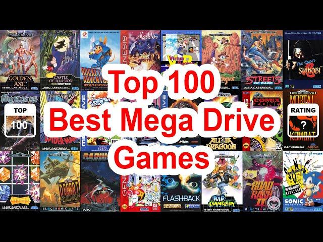 Top 100 Best Sega Mega Drive / Genesis Games