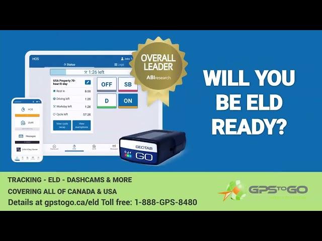 GPS to GO TV Commercial CHCH Television