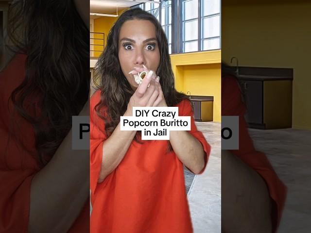 Popcorn Breakfast Burritto in Jail- Dont knock til you try it. a few jails have a microwave