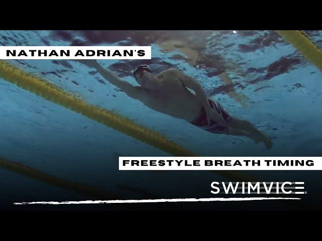 Nathan Adrian's Freestyle Breath Timing!