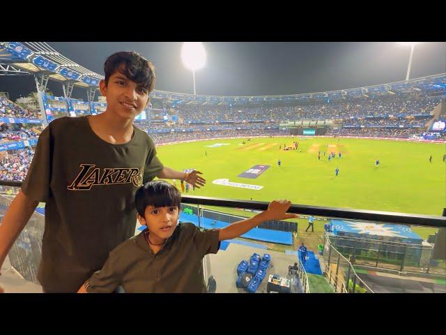 Piyush Or Kunali Ka 1st Cricket Match  In Stadium