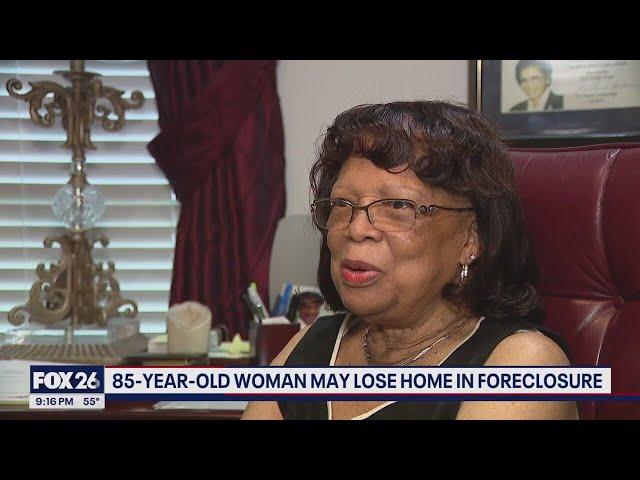 85-year-old woman facing homelessness due to foreclosure following loan modification