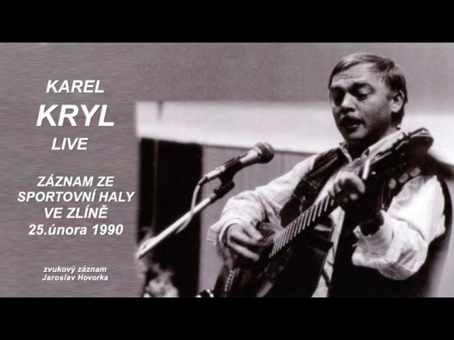 Karel Kryl ve Zlíně 1990