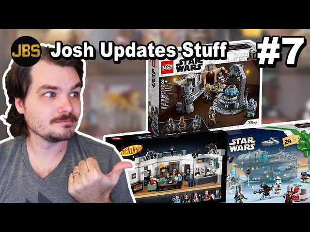 LEGO Seinfeld! BrickLink Changes! New LEGO Star Wars! Josh Updates Stuff #7 for July 10, 2021