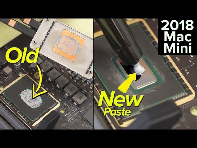 2018 Mac Mini - Does New Thermal Paste Make It Perform Faster?