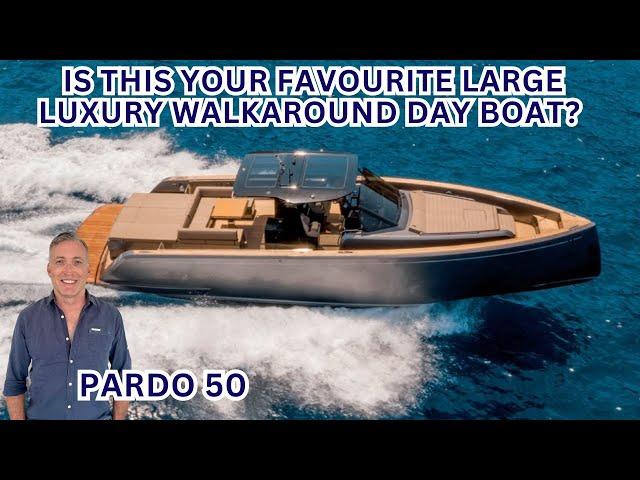 2024 PARDO 50 BOAT WALKTHROUGH