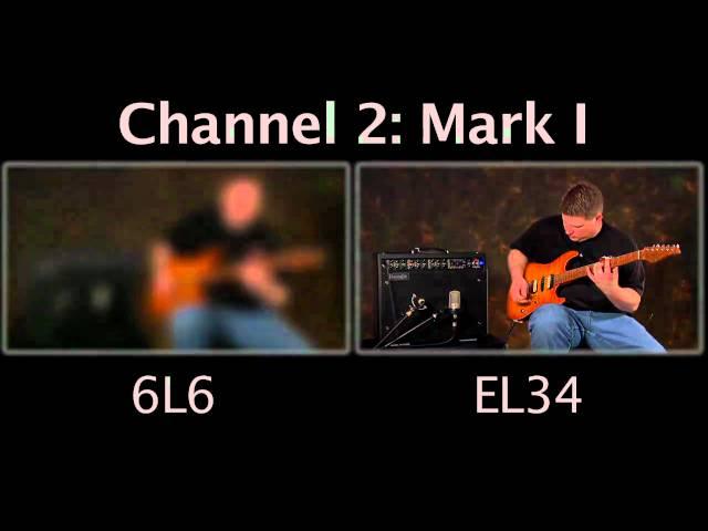 Mesa/Boogie Mark V 6L6 vs EL34 Tube Shootout Comparison