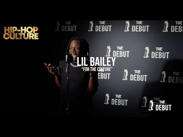 This rapper just made the BEST SUMMER ANTHEM  - Lil Bailey -  "Back Outside" | The Debut