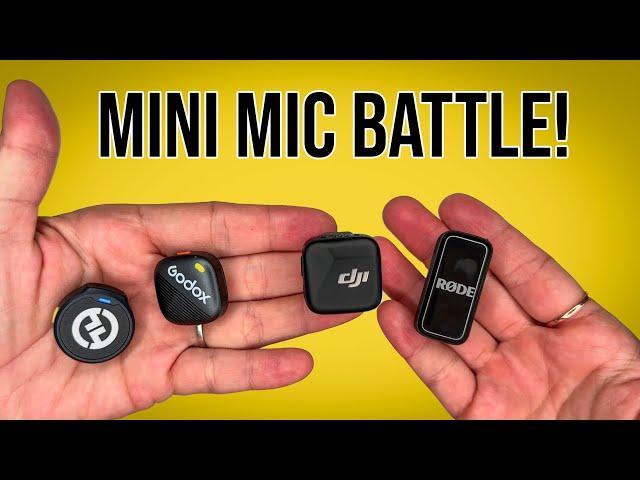 Best MINI Budget Wireless Mic? DJI Mic Mini vs Hollyland Lark M2 vs Rode Wireless Micro vs Godox