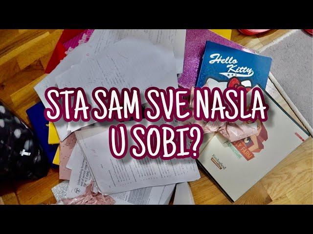 VLOG  - Selim stvari iz svoje sobe