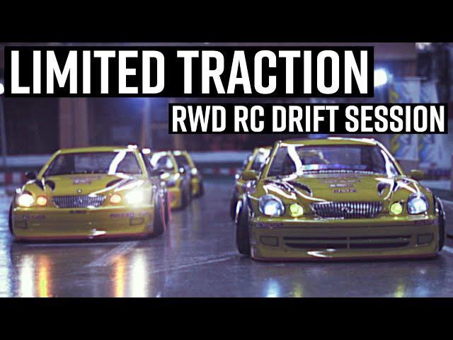 RWD RC DRIFT TEAM! // Limited Traction Drift Team Session at Sheldon's Hobbies