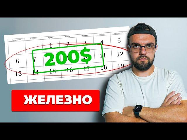 Простая и понятная стратегия - $200 в НЕДЕЛЮ!