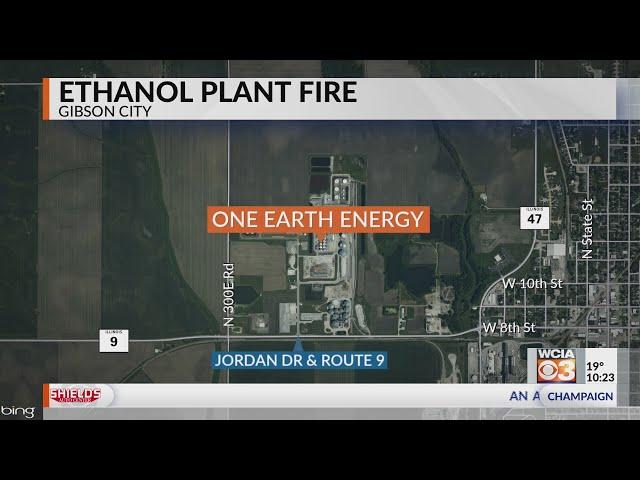 Three Central IL fire departments respond to ethanol plant fire