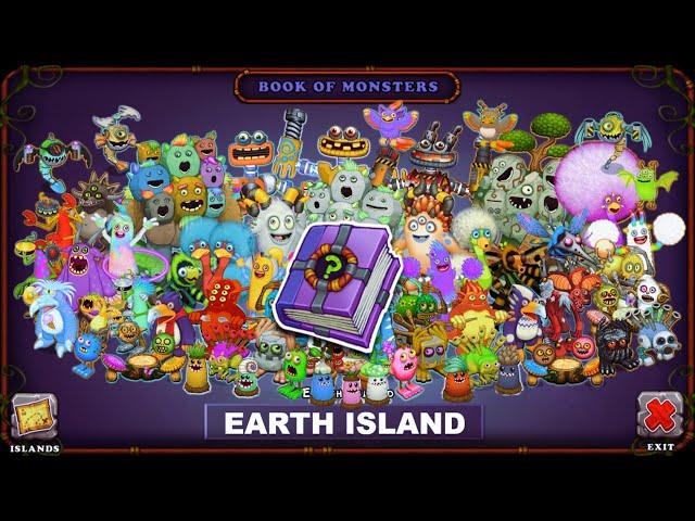 FAN MADE (BASED ON YOUR REQUESTS) Full BOOK OF MONSTERS - Earth Island | My Singing Monsters