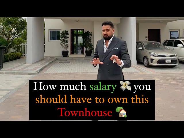 How much salary  you should have to own thisTownhouse