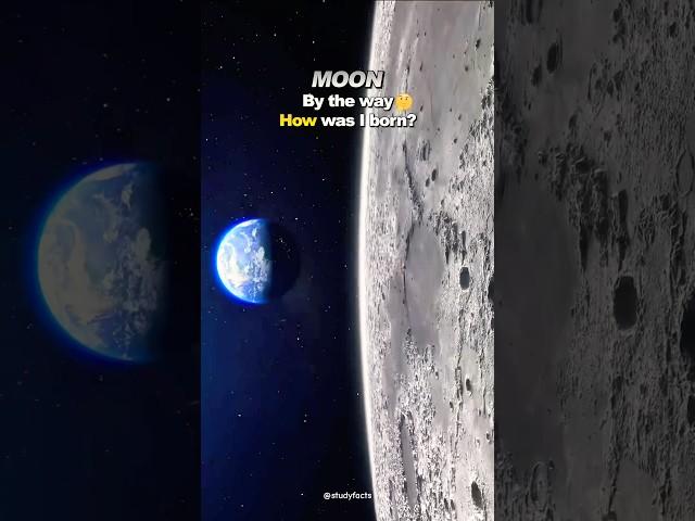 How really Moon was Formed ? #shorts #space #cosmos #spaceexploration #factscience