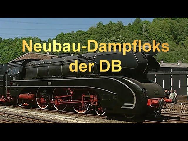 Neubau-Dampfloks der Bundesbahn