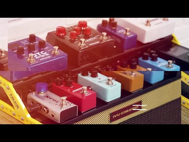 Meet the New NUX Bumble Bee Pedal Board