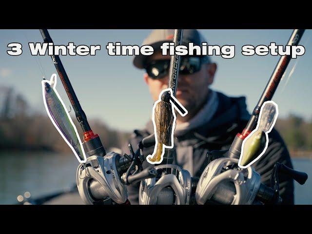 Wes Logan Winter Fishing Setup | Jerkbait | Jig | Finesse Crankbait | Invoker Pro | Gravity Reel