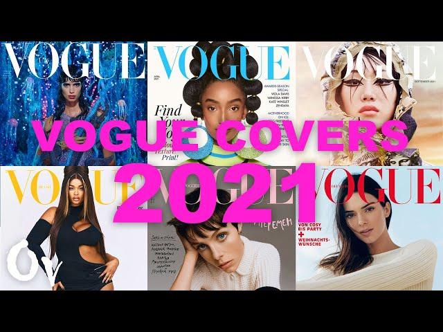 Models with the most Vogue covers I 2021