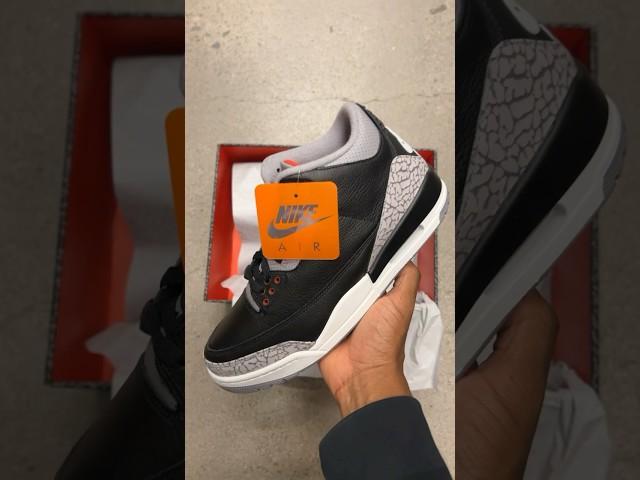 AIR JORDAN 3 RETRO “BLACK CEMENT” 2024! MAJOR MUST HAVE FOR THIS YEAR!