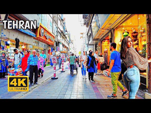 [ 4K ] tehran iran  | Explore Tehran Summer ️ walk | 4K HDR 60fps | walking tour