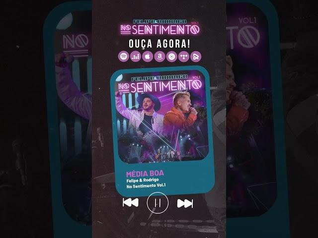 Nosso álbum No Sentimento Vol. 1 já tá disponível em todas as plataformas digitais  #shorts