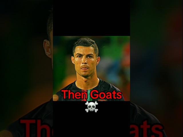 Now vs Then Edit#Foot ball#edit#ronaldo#messi