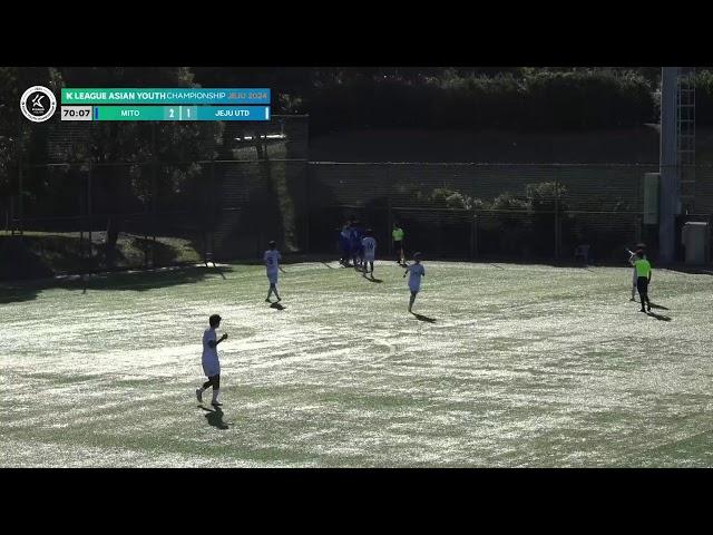 K LEAGUE ASIAN YOUTH CHAMPIONSHIP JEJU 2024. Gongcheonpo Training Center A - Day 3