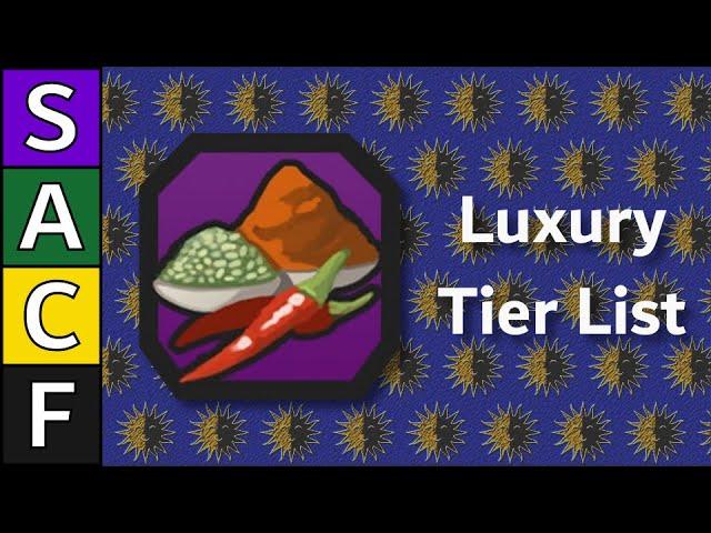 Civ VI | Luxury Tier List