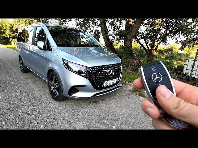 2024 Mercedes-Benz V 300d [2.0l, 239 HP] POV Test drive CARiNIK (V Class like S class!)