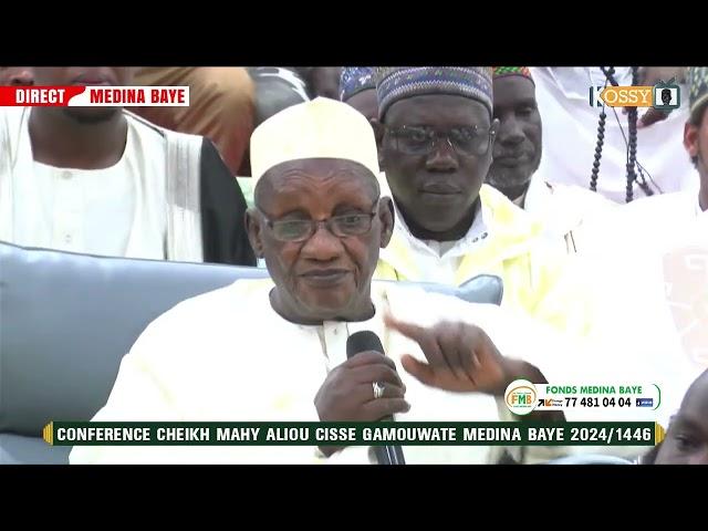 Gamouwatt Médina Baye 2024:Causerie Cheikh Mouhamed Bachir Niass