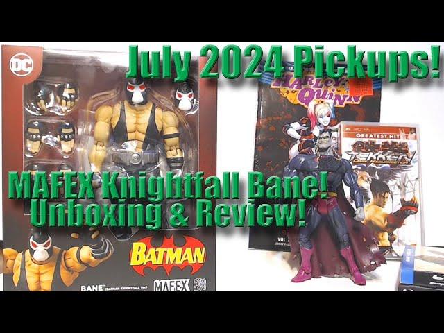 MAFEX Knightfall Bane! Unboxing & Review plus July 2024 Pickups with GreymanX6!