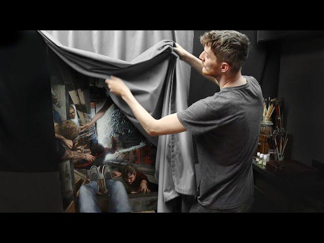 "The Discovery of the Sacred" | Oil Painting by Florent Farges - Online Reveal + Presentation