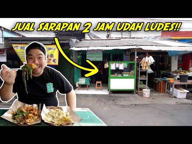 ⁠CUMA JUAL 1 MENU SARAPAN, 2 JAM UDAH LUDES!