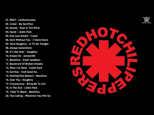 Red Hot Chilli Peppers, Chris Daughtry, Metallica, Creed, Nikelback, Linkin Park - Best Rock Songs